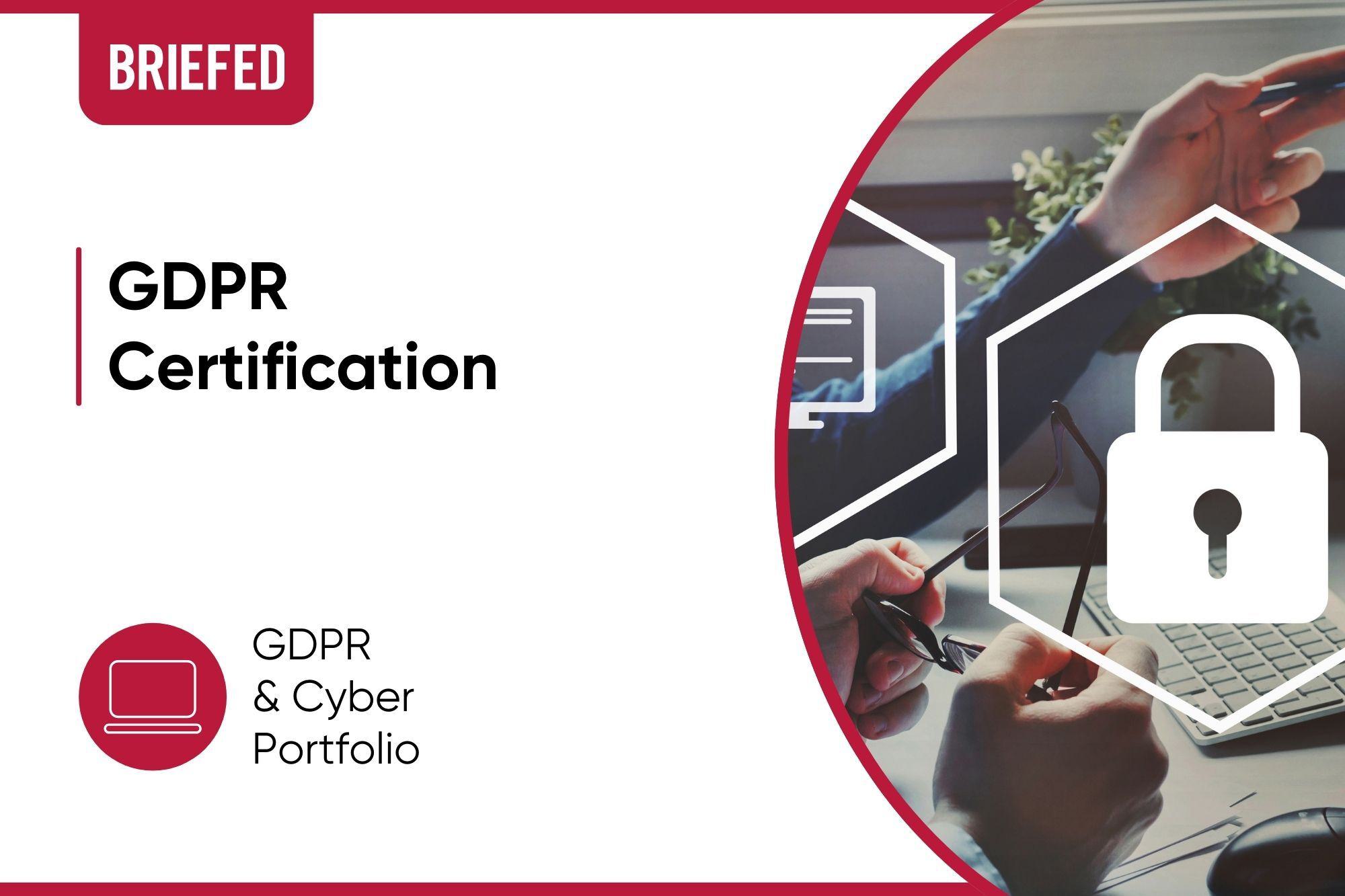GDPR Certification GDPR Certification