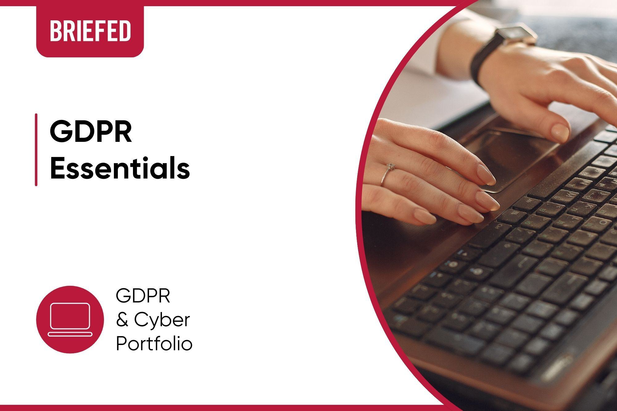 GDPR Essentials GDPR Essentials