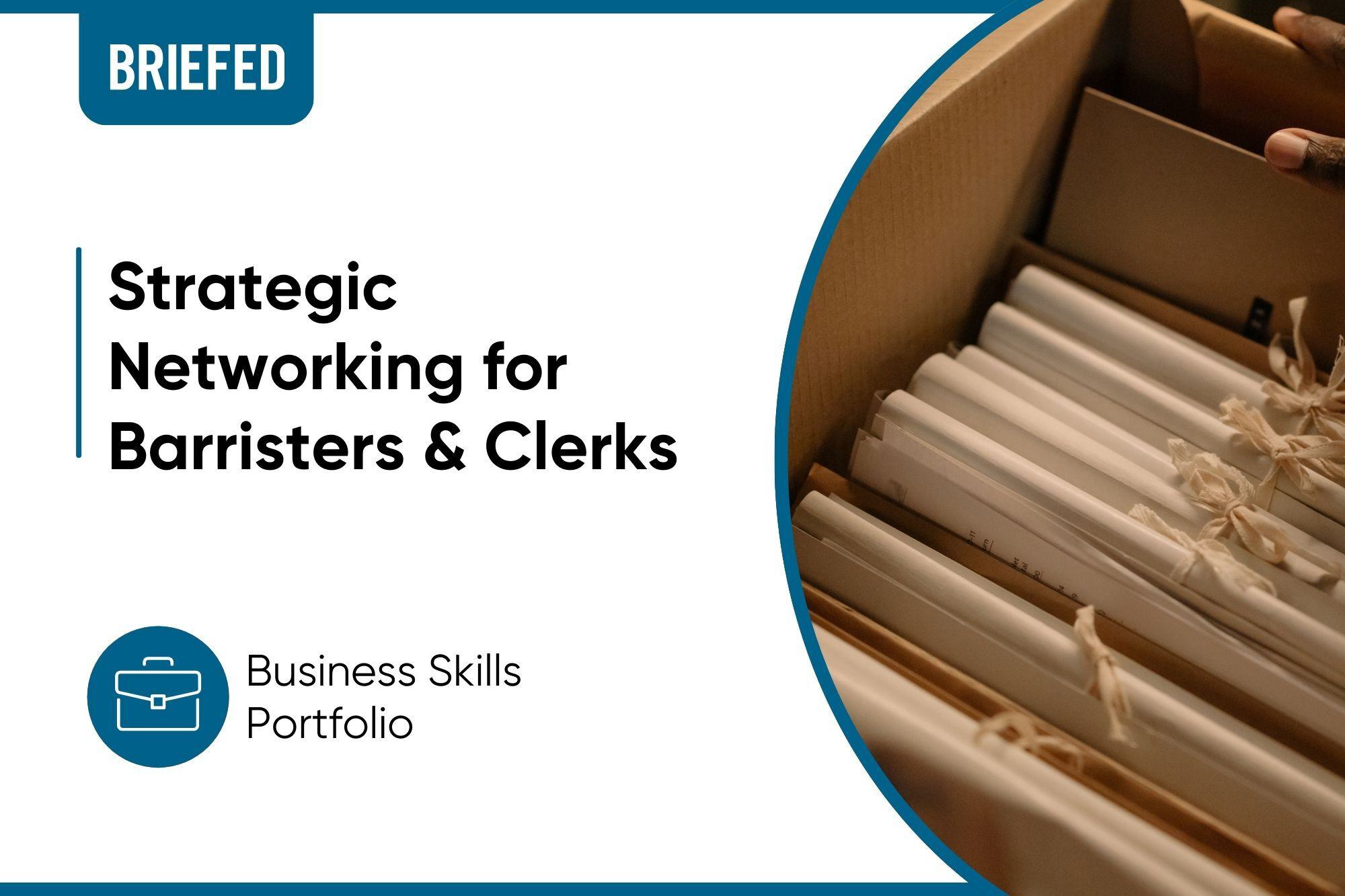 Strategic Networking Strategic Networking